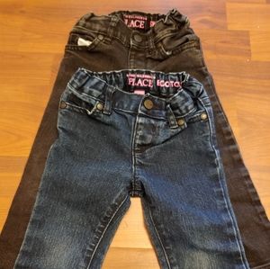 The Children's Place set of toddler girl jeans